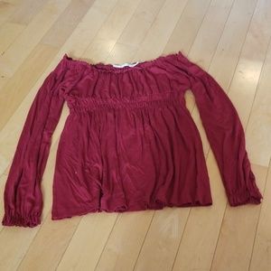 Gibson On or Off-the-shoulder Top Size Large